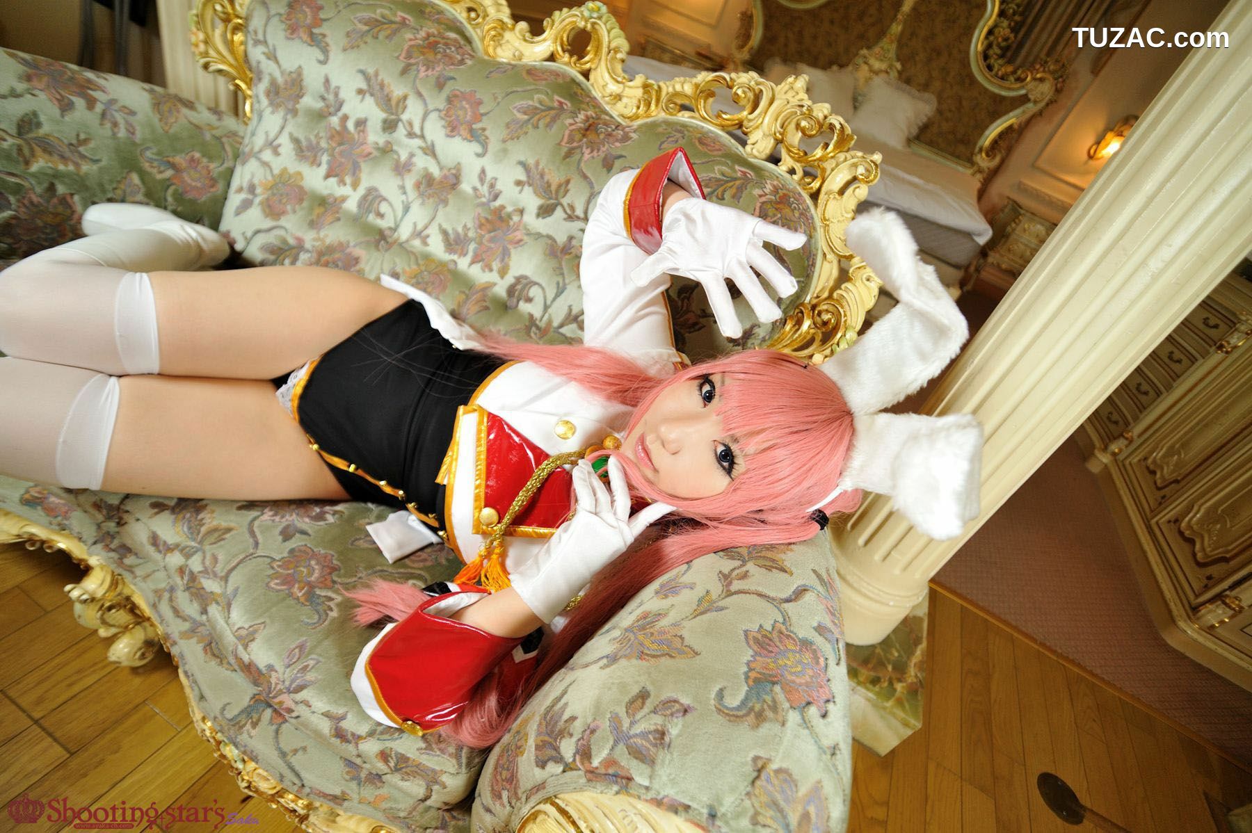 日本CosPlay_绫香 (Saku サク綾香) 《海猫鸣泣之时》谢丝塔45、00、410三姐妹 写真集