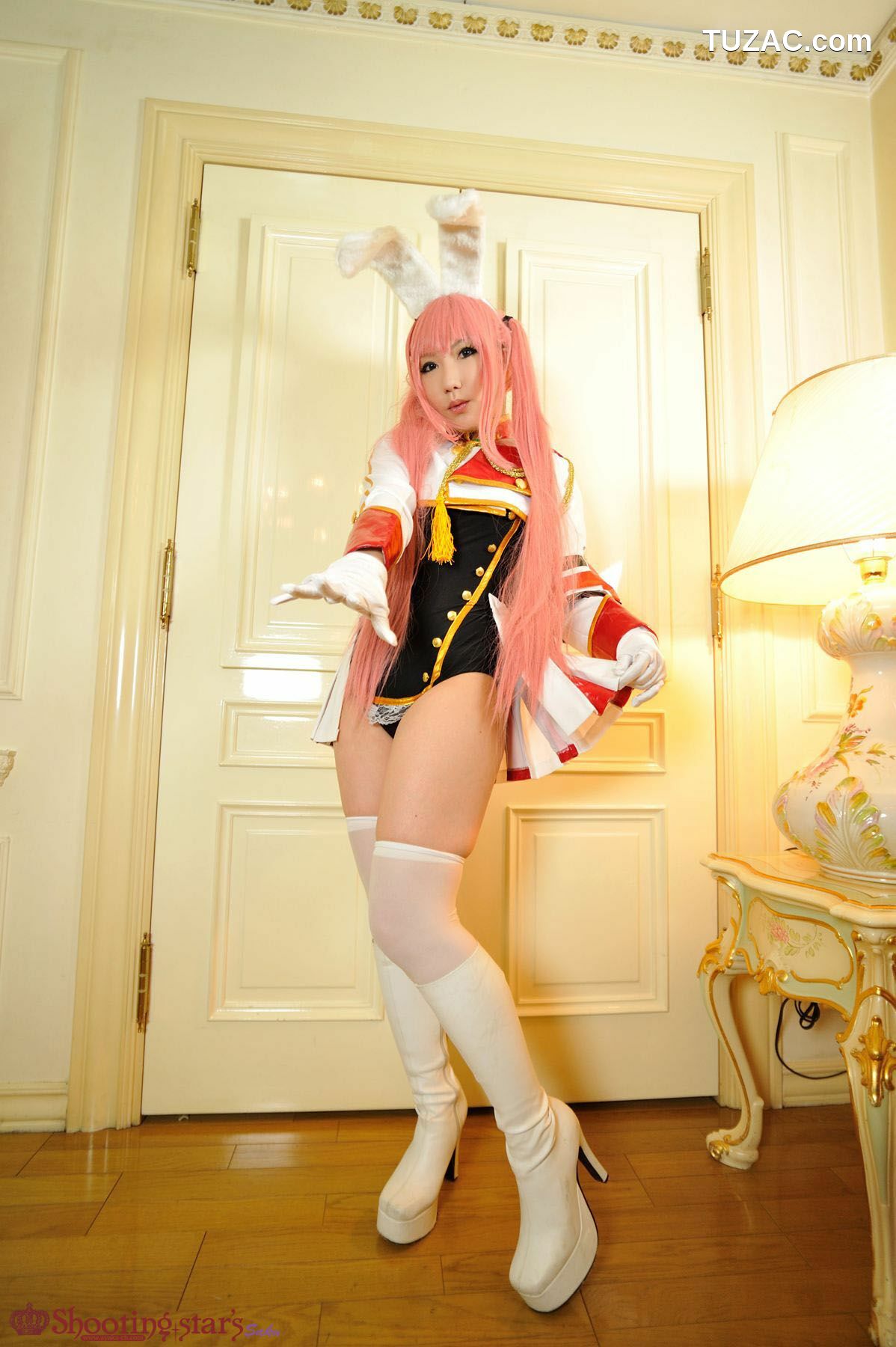 日本CosPlay_绫香 (Saku サク綾香) 《海猫鸣泣之时》谢丝塔45、00、410三姐妹 写真集