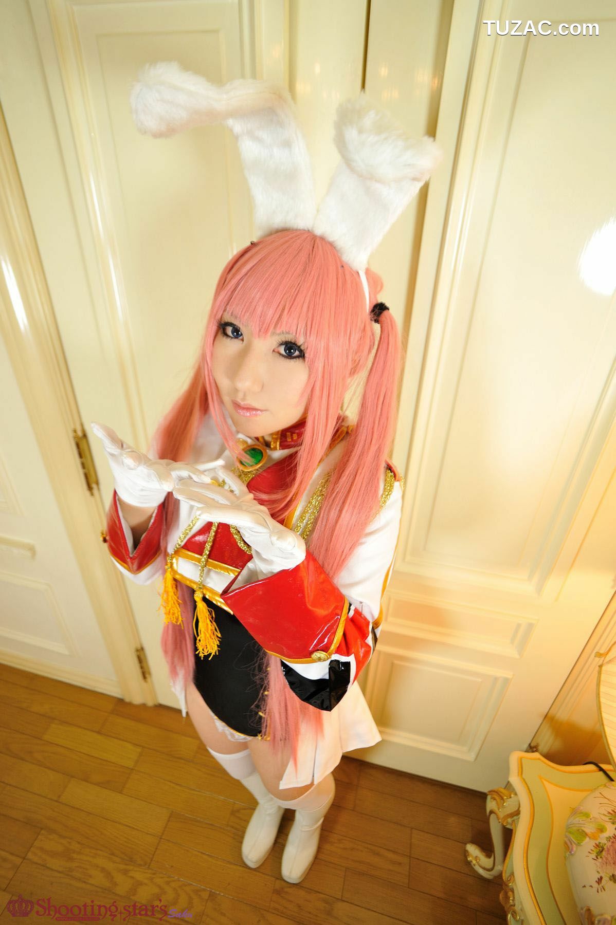 日本CosPlay_绫香 (Saku サク綾香) 《海猫鸣泣之时》谢丝塔45、00、410三姐妹 写真集