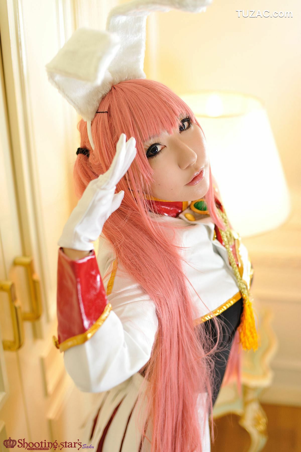 日本CosPlay_绫香 (Saku サク綾香) 《海猫鸣泣之时》谢丝塔45、00、410三姐妹 写真集