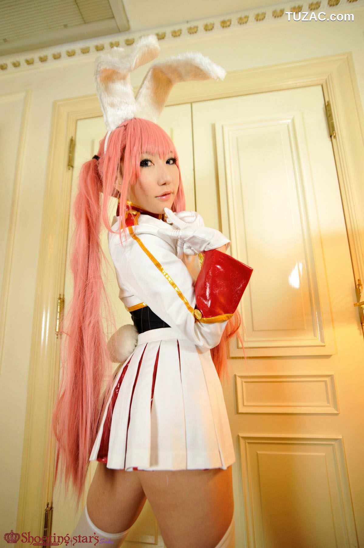 日本CosPlay_绫香 (Saku サク綾香) 《海猫鸣泣之时》谢丝塔45、00、410三姐妹 写真集