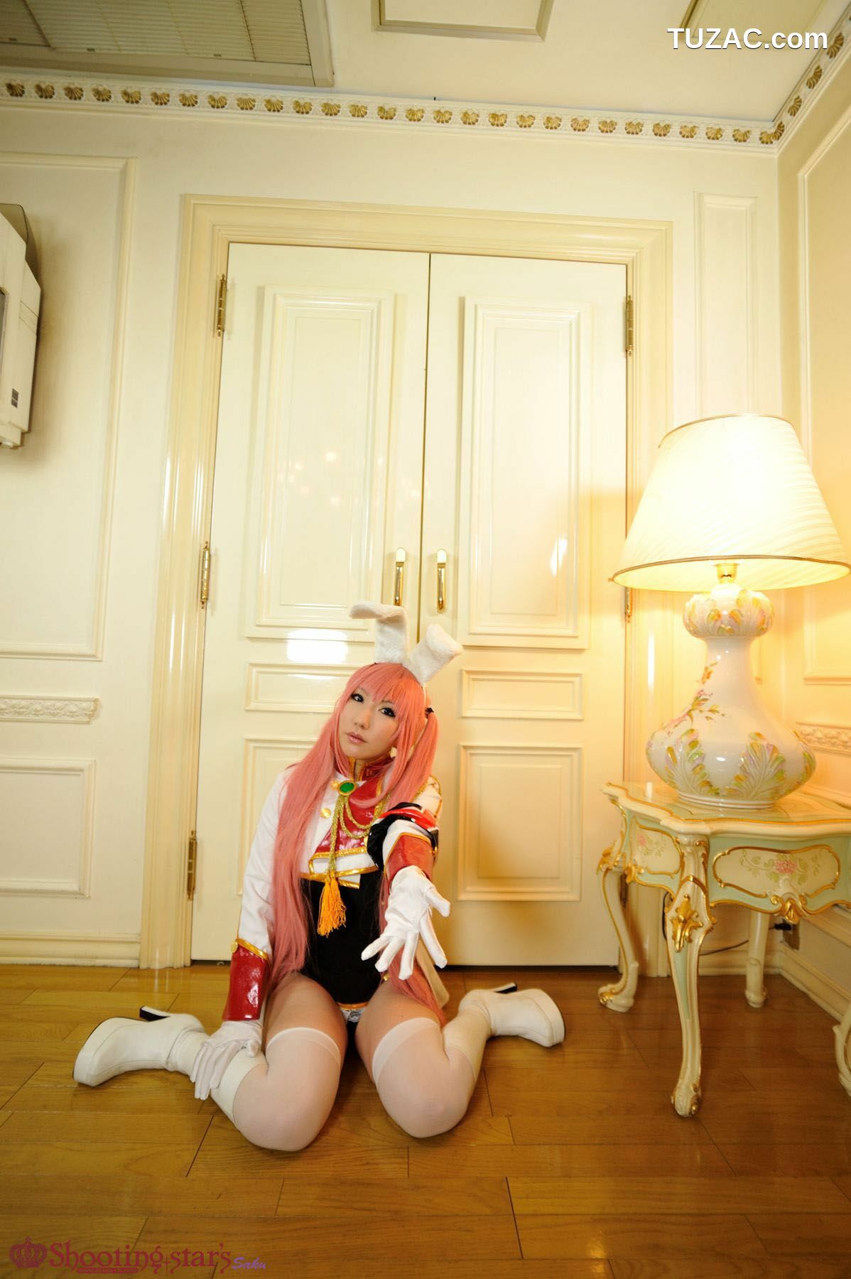 日本CosPlay_绫香 (Saku サク綾香) 《海猫鸣泣之时》谢丝塔45、00、410三姐妹 写真集