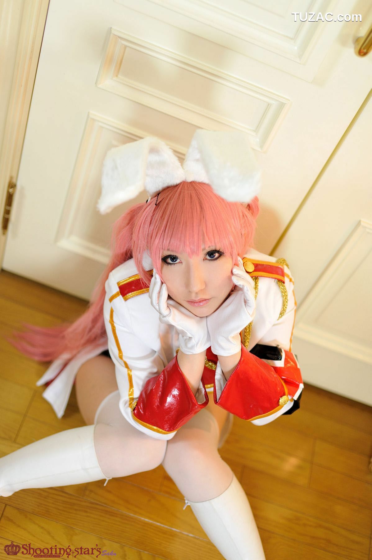 日本CosPlay_绫香 (Saku サク綾香) 《海猫鸣泣之时》谢丝塔45、00、410三姐妹 写真集