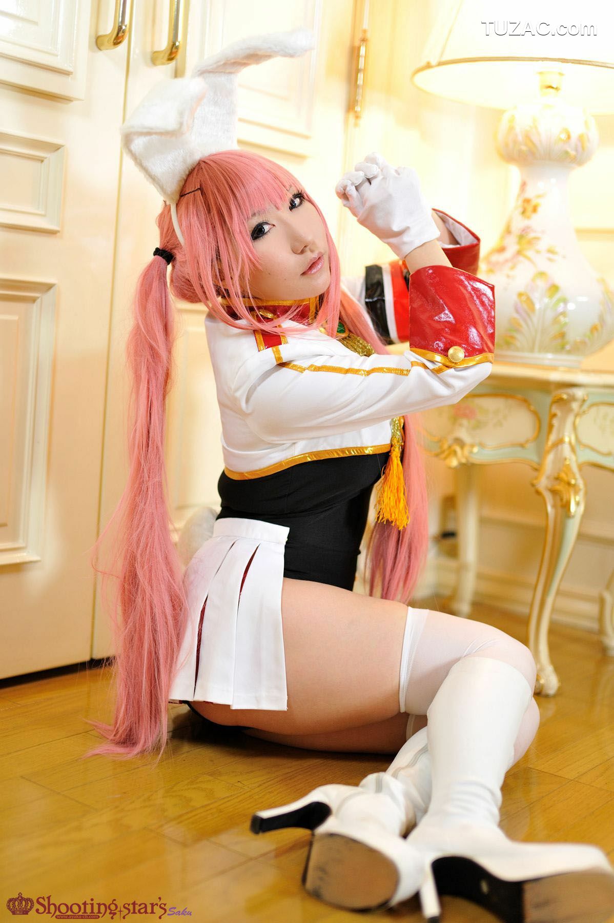 日本CosPlay_绫香 (Saku サク綾香) 《海猫鸣泣之时》谢丝塔45、00、410三姐妹 写真集