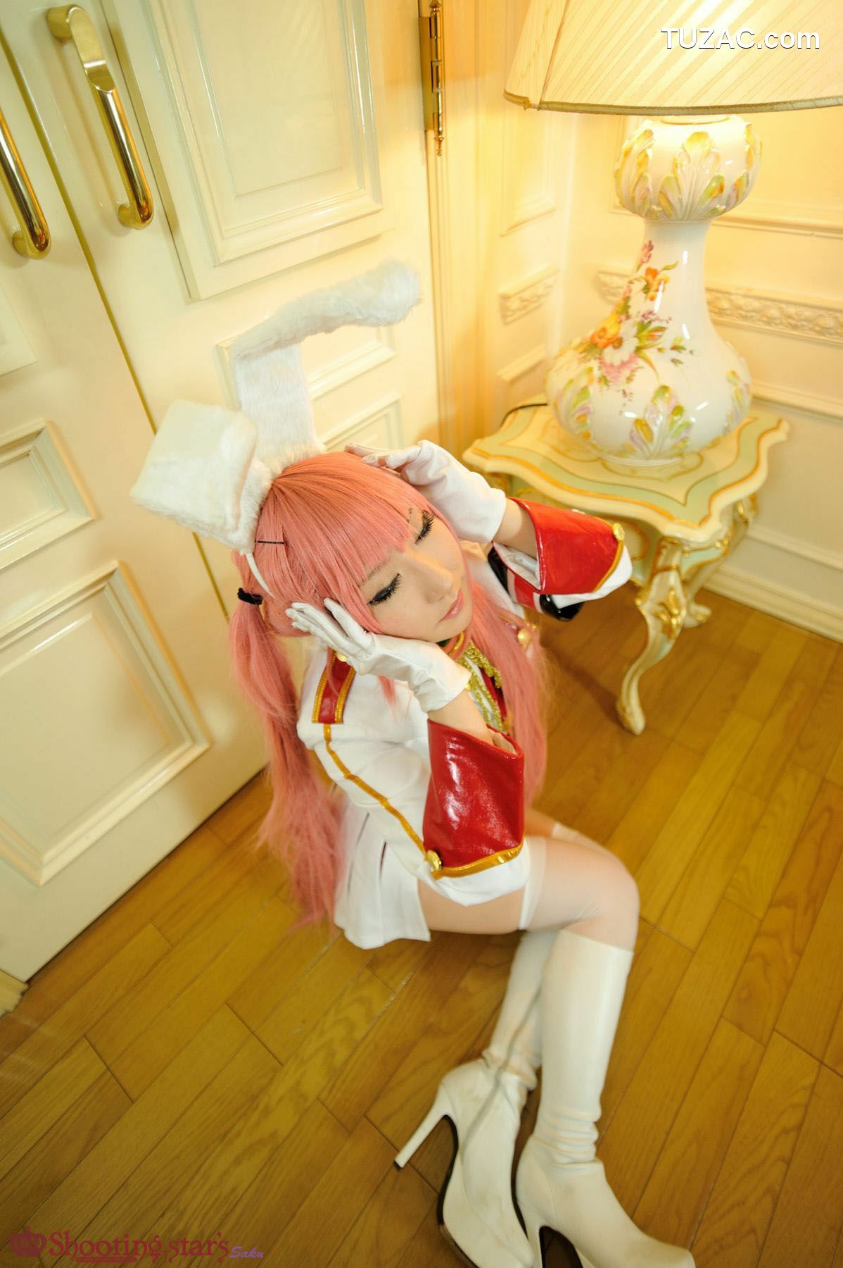 日本CosPlay_绫香 (Saku サク綾香) 《海猫鸣泣之时》谢丝塔45、00、410三姐妹 写真集