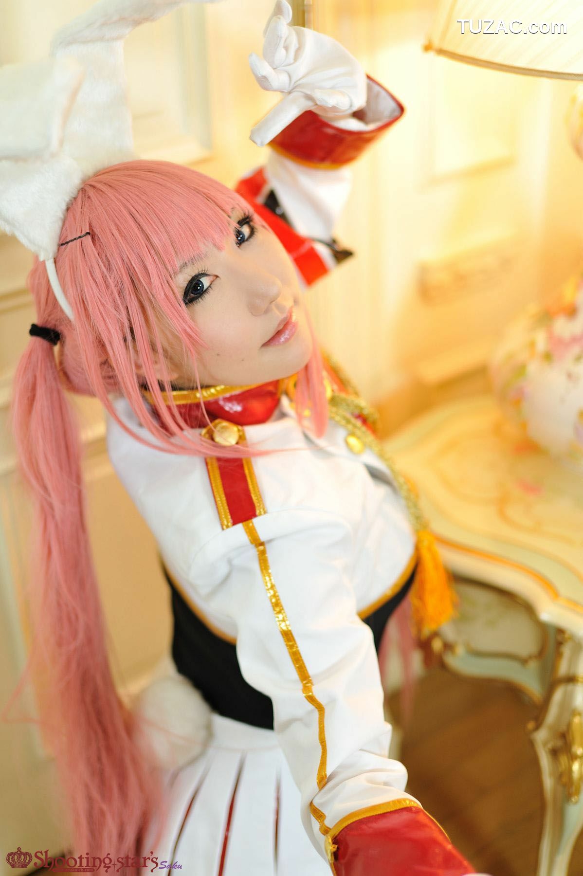 日本CosPlay_绫香 (Saku サク綾香) 《海猫鸣泣之时》谢丝塔45、00、410三姐妹 写真集