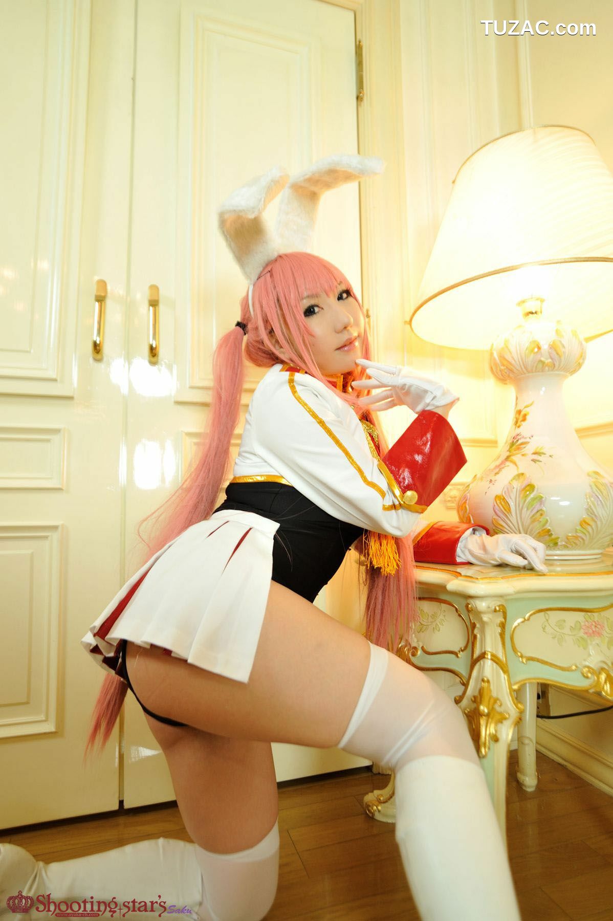 日本CosPlay_绫香 (Saku サク綾香) 《海猫鸣泣之时》谢丝塔45、00、410三姐妹 写真集