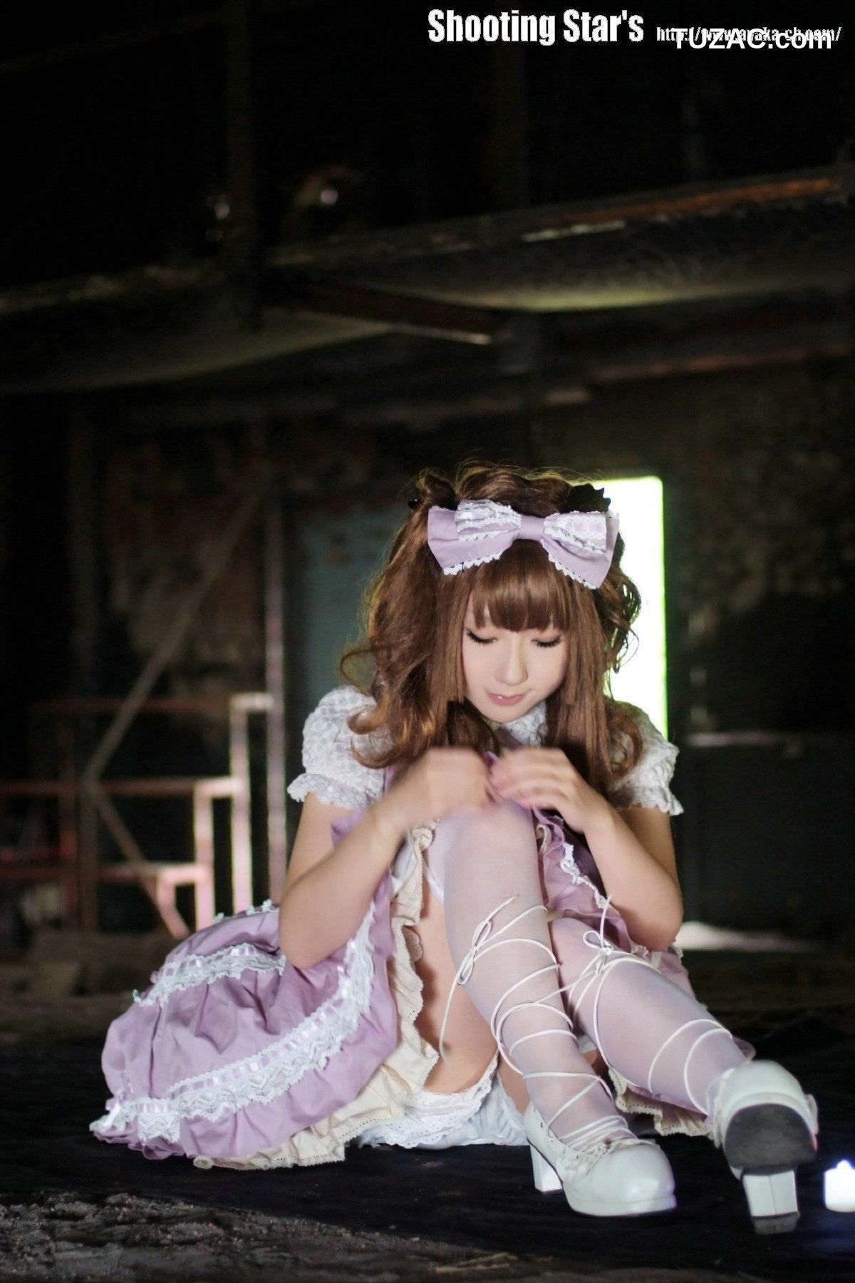 日本CosPlay_绫香 (Sakuサク)  Gothic Lolita 写真集[120P]