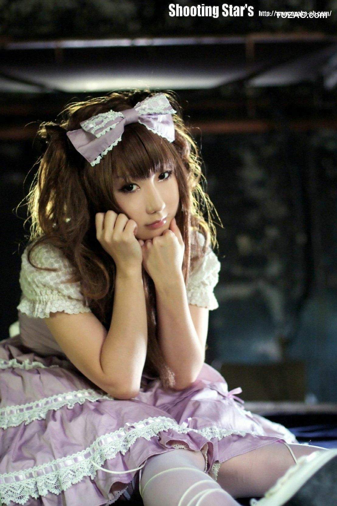 日本CosPlay_绫香 (Sakuサク)  Gothic Lolita 写真集[120P]