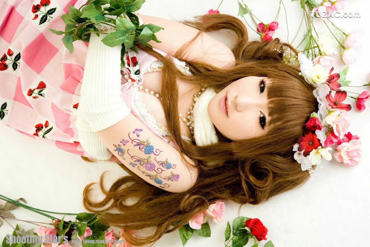 日本CosPlay_绫香 (Sakuサク)  Gothic Lolita 写真集[120P]