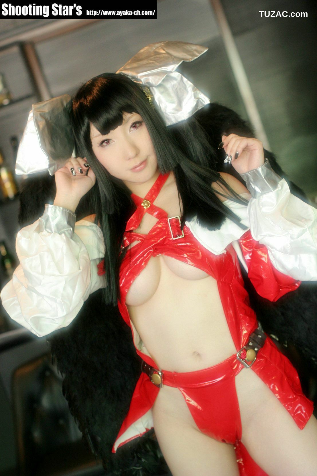 日本CosPlay_绫香 (Sakuサク) 《Garou Densetsu(Shiranui Mai)》 写真集[70P]