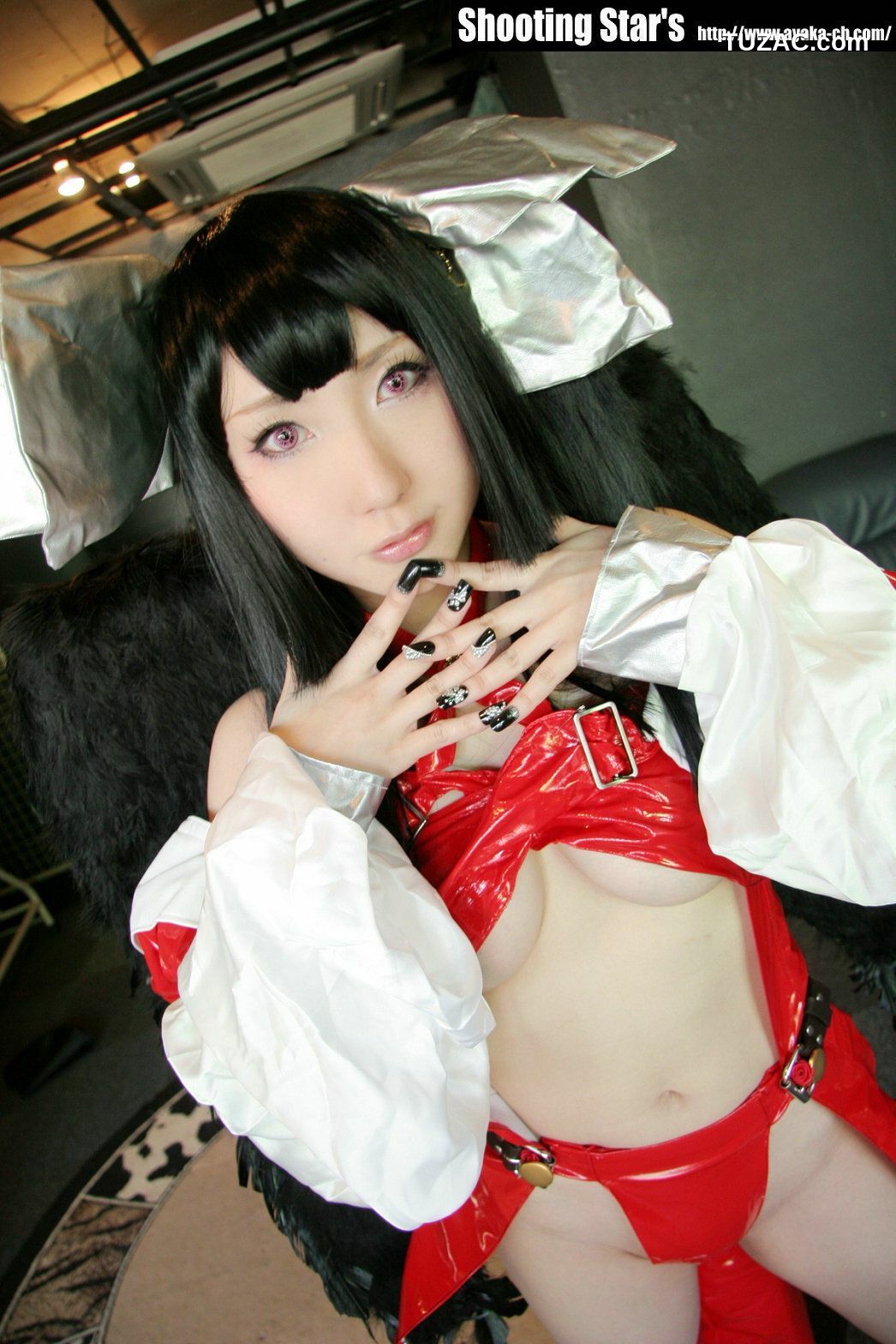 日本CosPlay_绫香 (Sakuサク) 《Garou Densetsu(Shiranui Mai)》 写真集[70P]