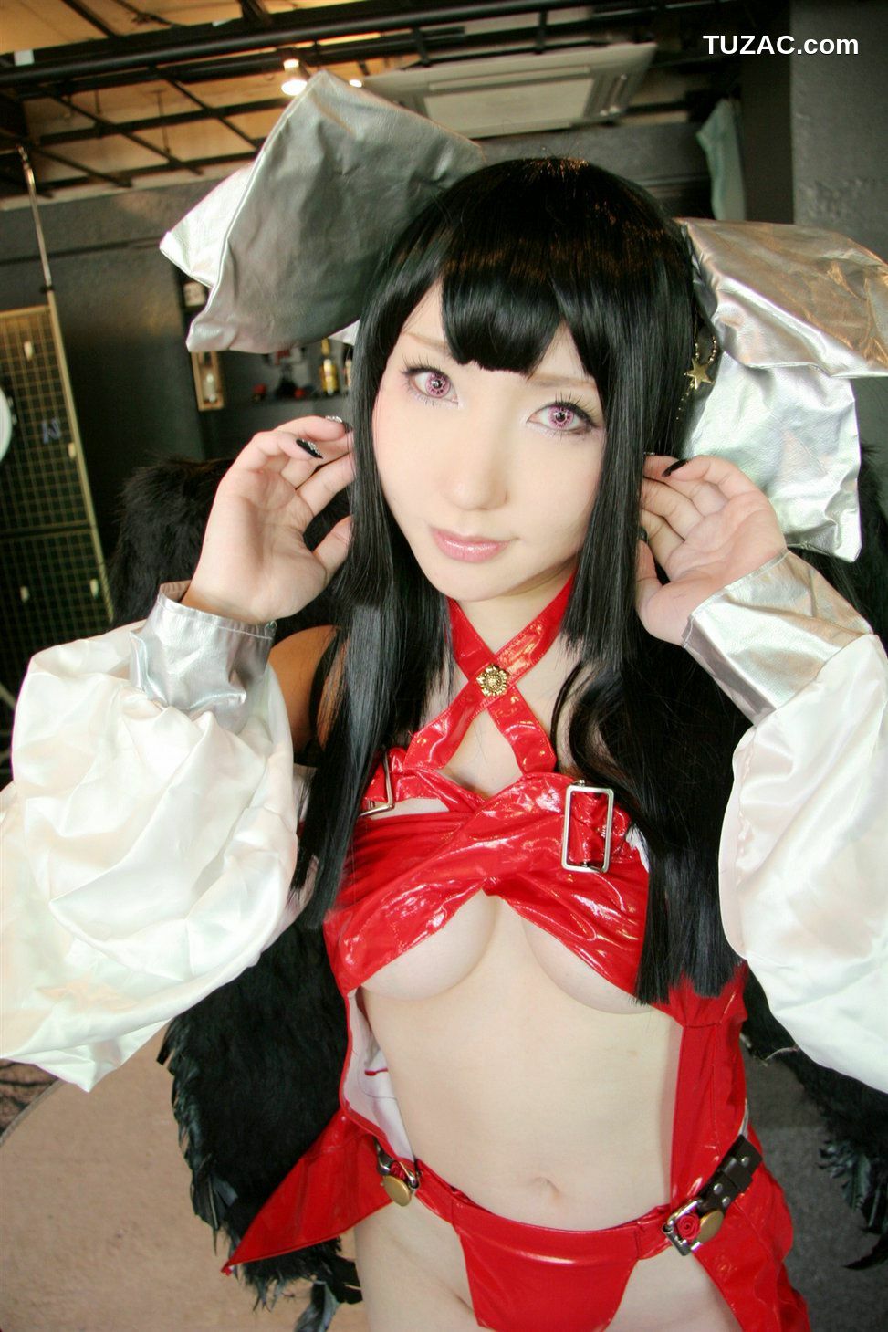 日本CosPlay_绫香 (Sakuサク) 《Garou Densetsu(Shiranui Mai)》 写真集[70P]