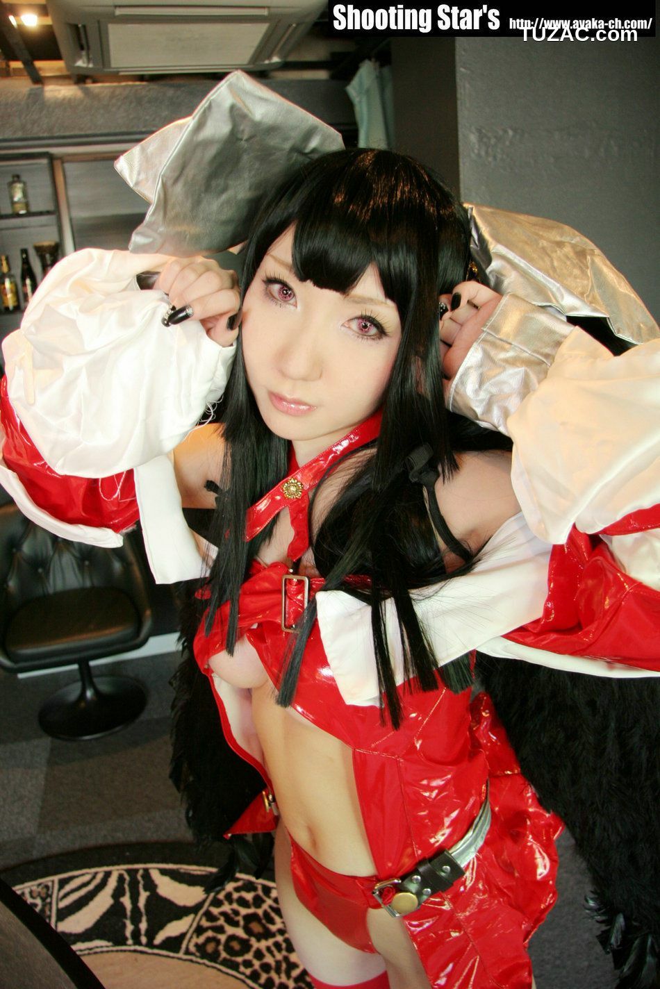 日本CosPlay_绫香 (Sakuサク) 《Garou Densetsu(Shiranui Mai)》 写真集[70P]