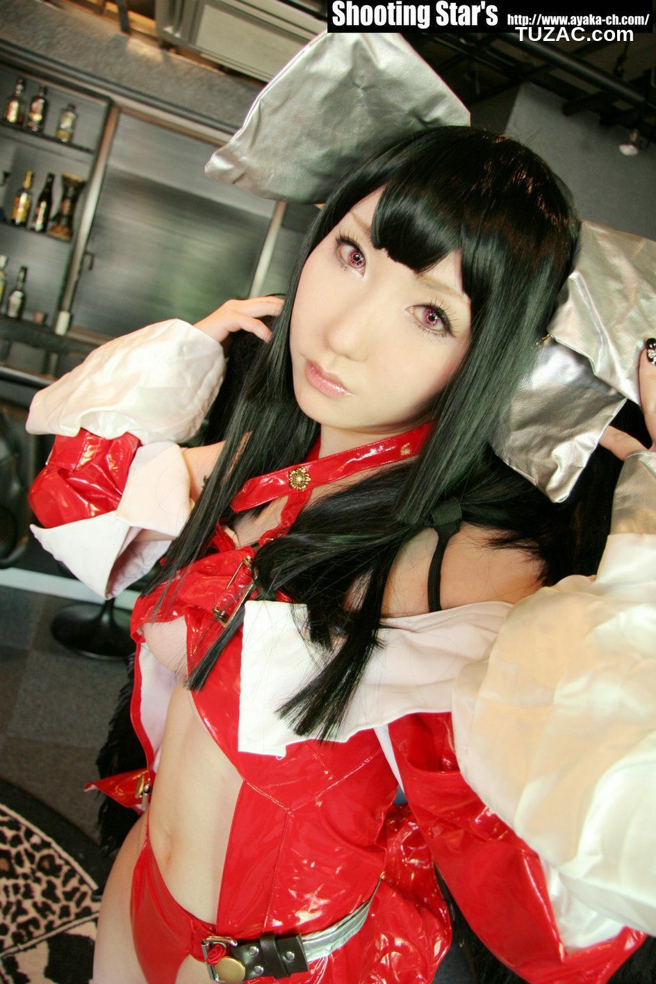 日本CosPlay_绫香 (Sakuサク) 《Garou Densetsu(Shiranui Mai)》 写真集[70P]