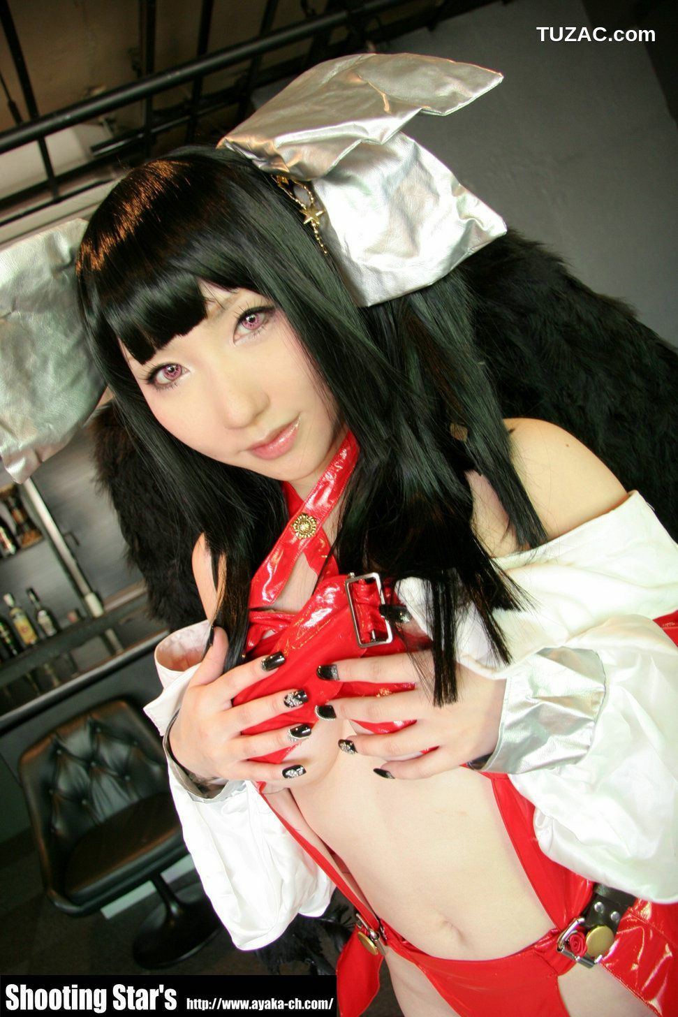 日本CosPlay_绫香 (Sakuサク) 《Garou Densetsu(Shiranui Mai)》 写真集[70P]