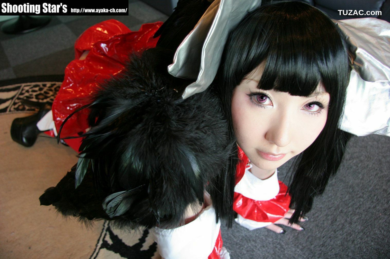 日本CosPlay_绫香 (Sakuサク) 《Garou Densetsu(Shiranui Mai)》 写真集[70P]