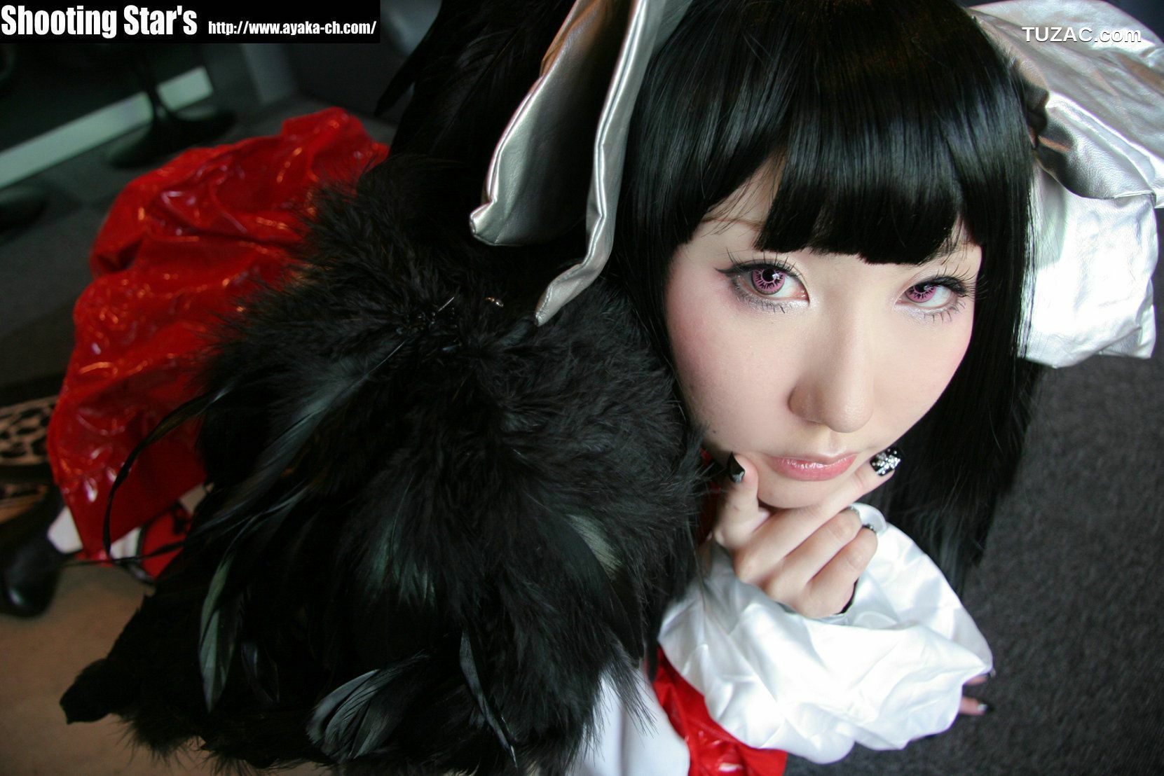 日本CosPlay_绫香 (Sakuサク) 《Garou Densetsu(Shiranui Mai)》 写真集[70P]