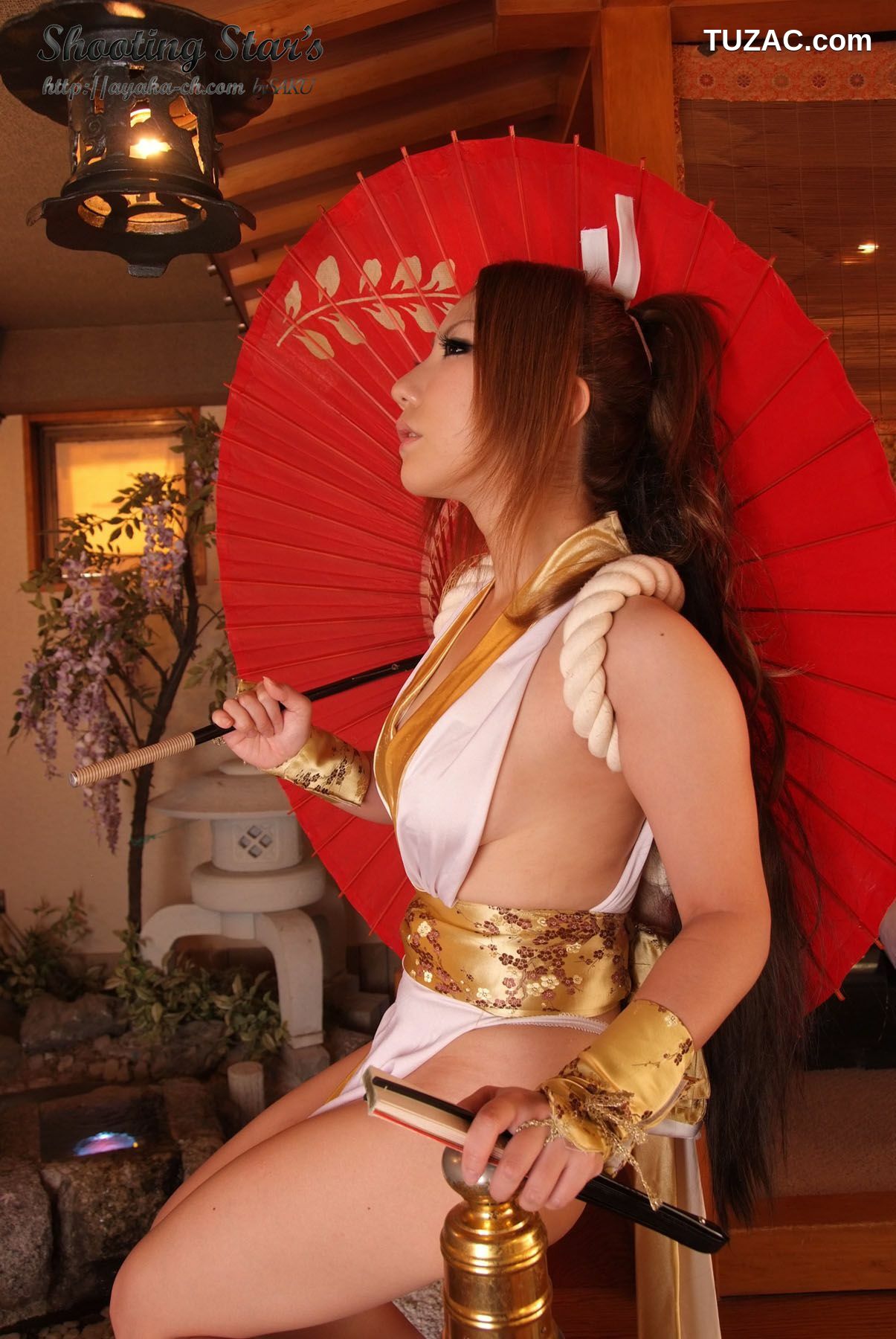 日本CosPlay_绫香 (Sakuサク) 《Garou Densetsu》Shiranui Mai 2 写真集[100P]