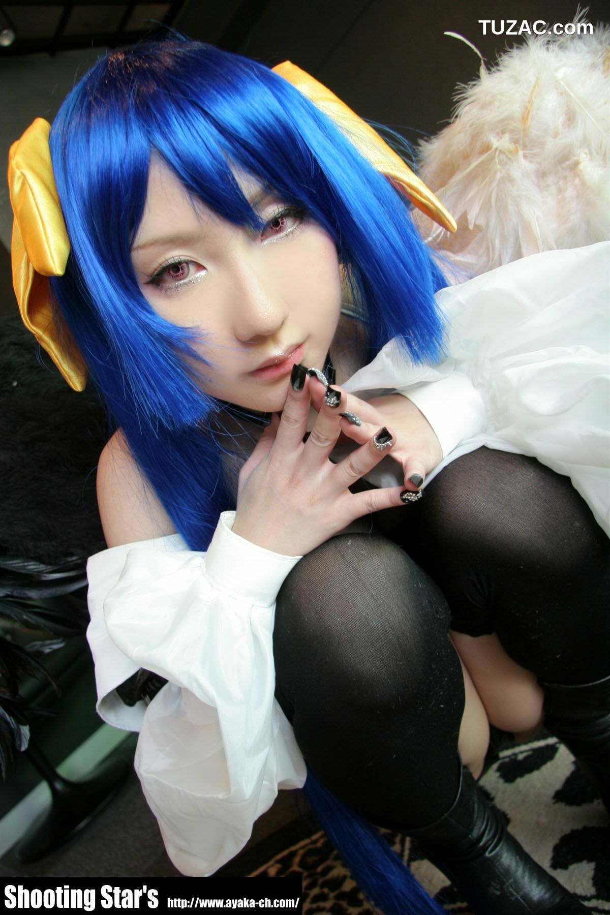 日本CosPlay_绫香 (Sakuサク) 《Guilty Gear》Dizzy 写真集