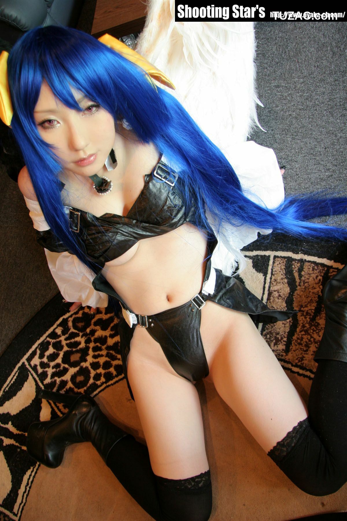 日本CosPlay_绫香 (Sakuサク) 《Guilty Gear》Dizzy 写真集