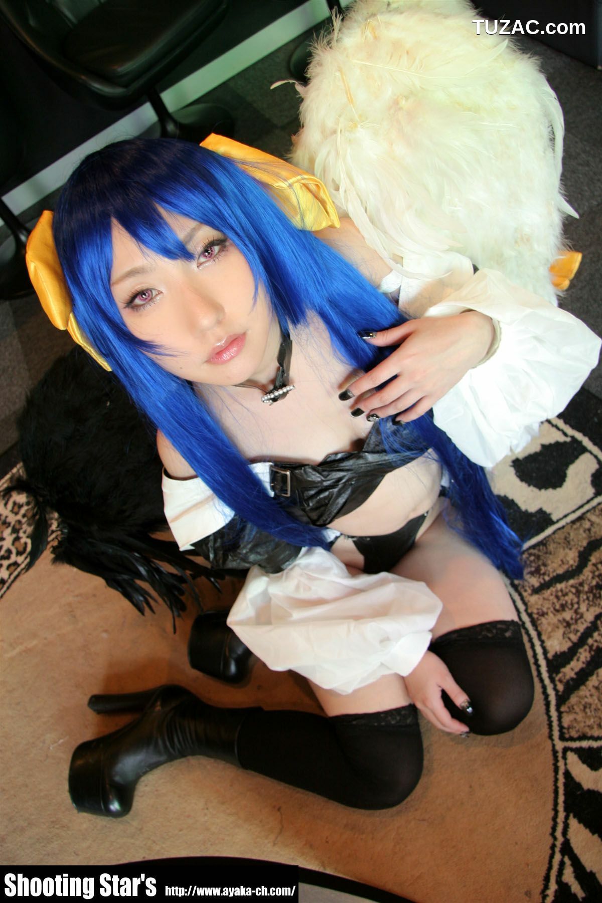 日本CosPlay_绫香 (Sakuサク) 《Guilty Gear》Dizzy 写真集