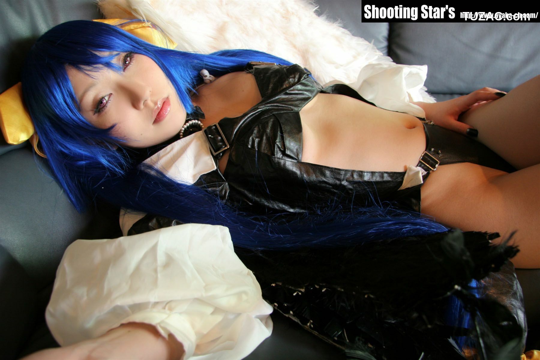 日本CosPlay_绫香 (Sakuサク) 《Guilty Gear》Dizzy 写真集