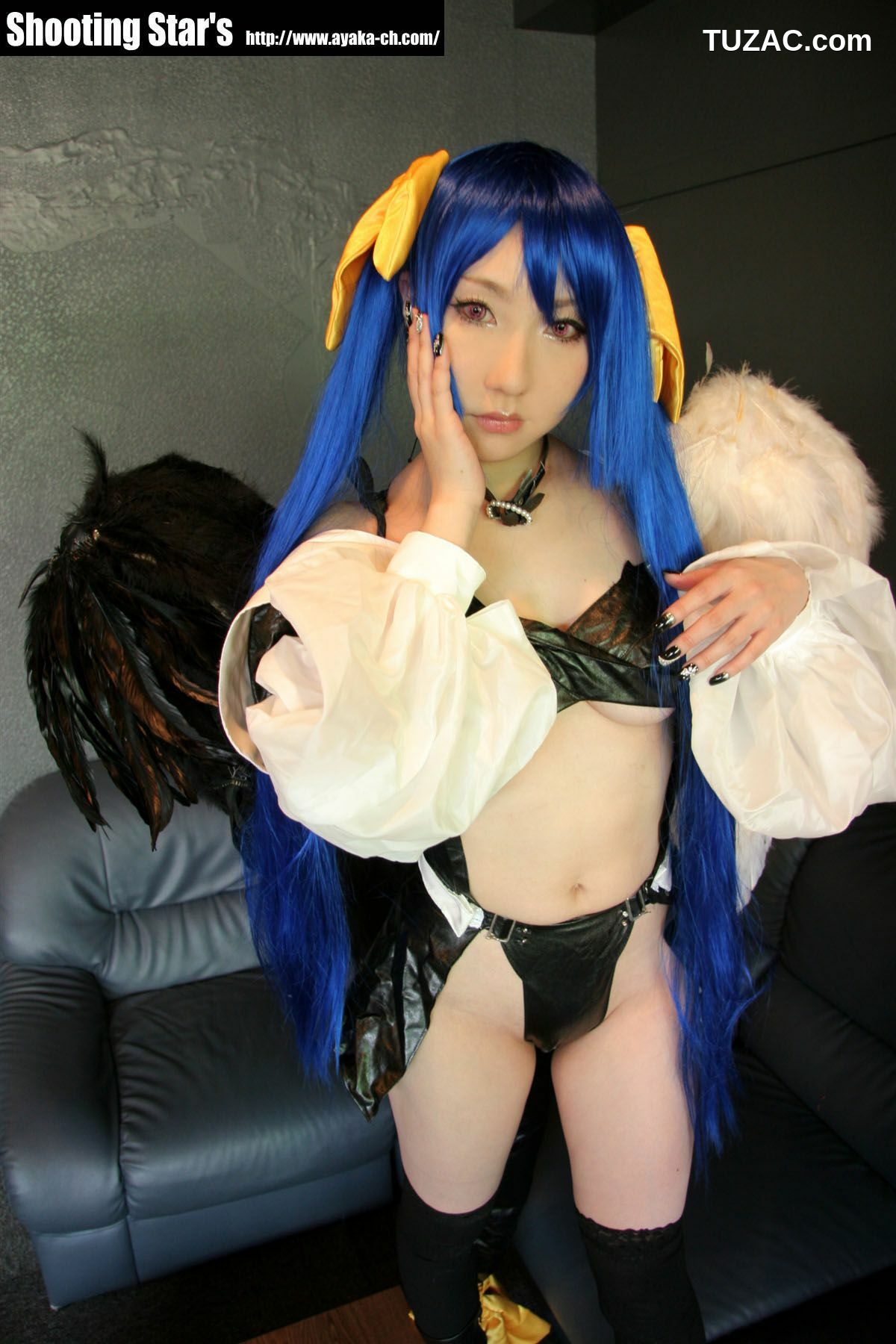 日本CosPlay_绫香 (Sakuサク) 《Guilty Gear》Dizzy 写真集