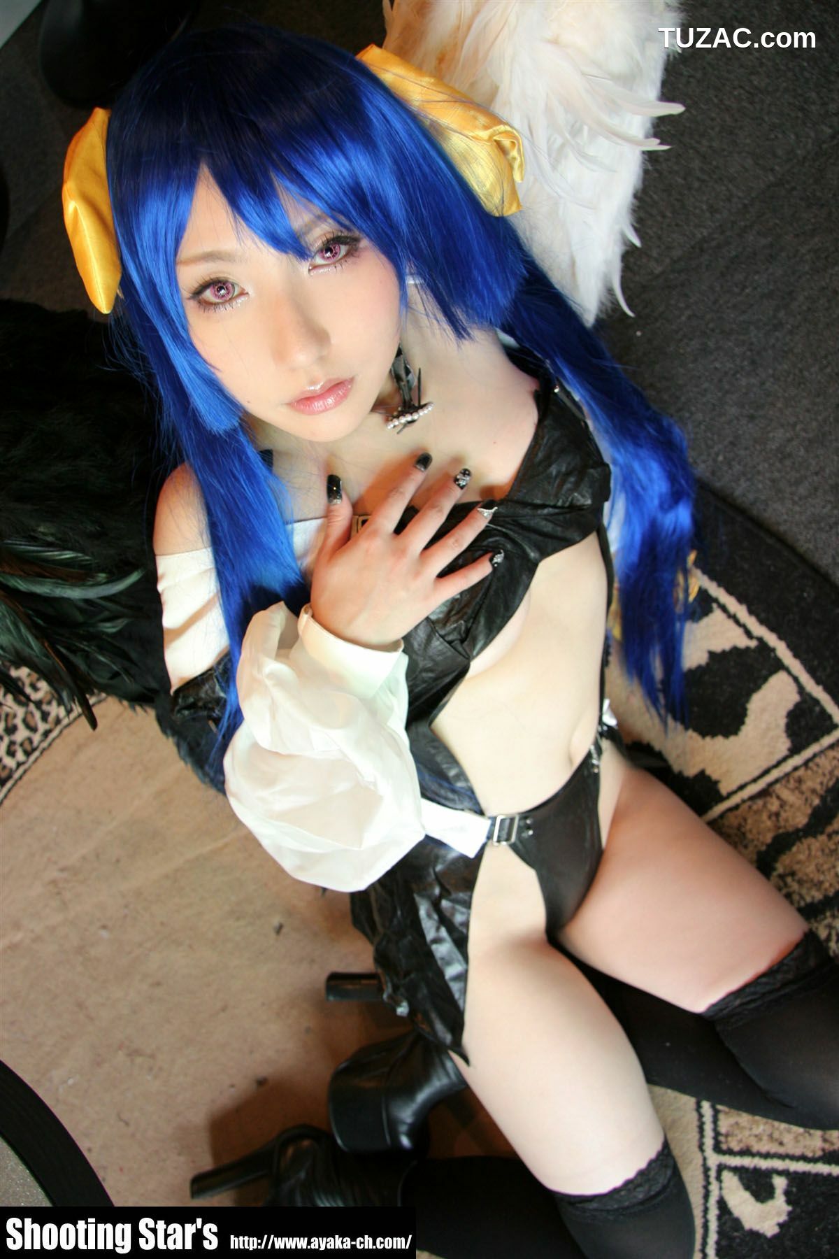 日本CosPlay_绫香 (Sakuサク) 《Guilty Gear》Dizzy 写真集