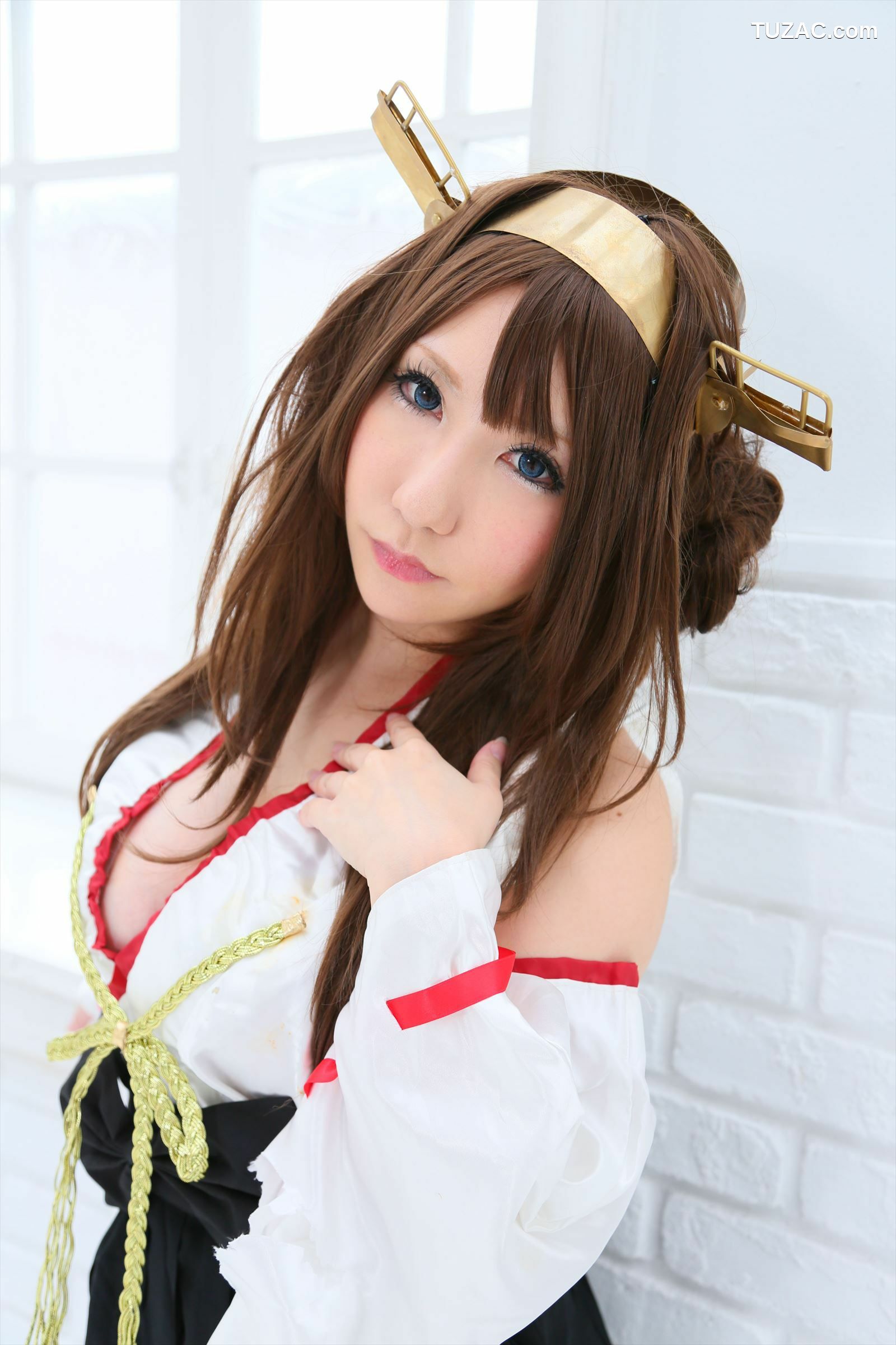 日本CosPlay_绫香 (Sakuサク) 《Kantai Collection》Kongou 第二部 写真集[110P]