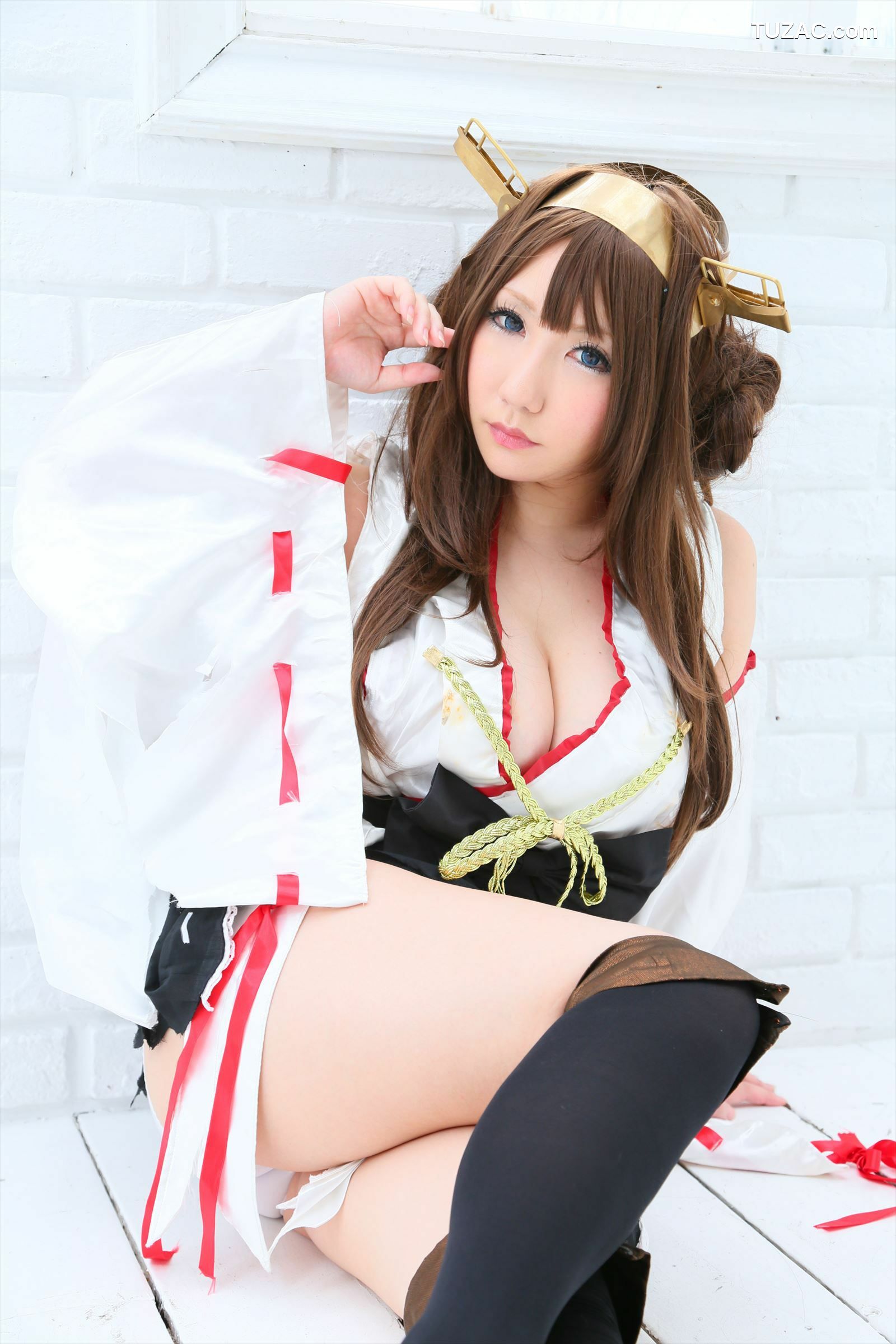 日本CosPlay_绫香 (Sakuサク) 《Kantai Collection》Kongou 第二部 写真集[110P]