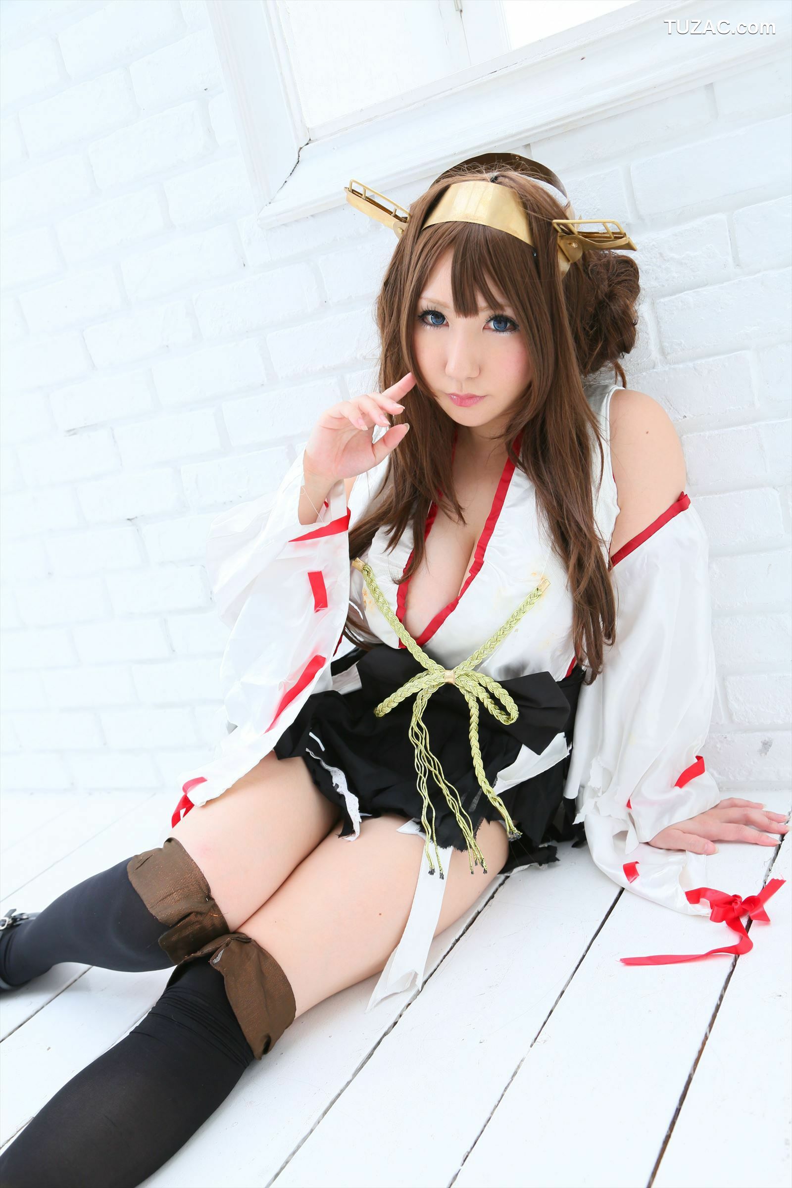 日本CosPlay_绫香 (Sakuサク) 《Kantai Collection》Kongou 第二部 写真集[110P]