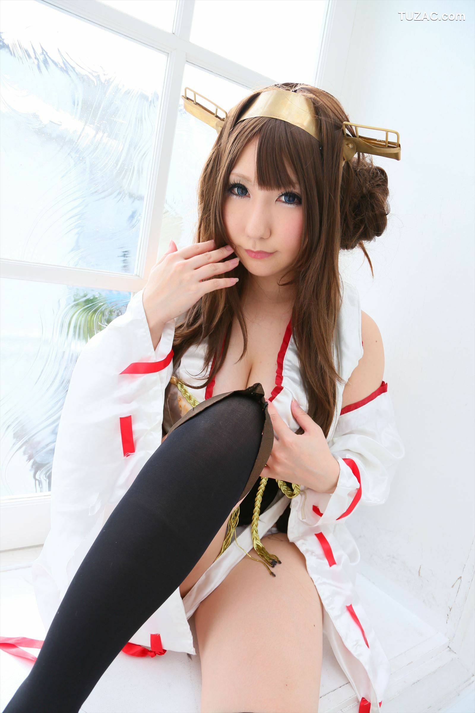 日本CosPlay_绫香 (Sakuサク) 《Kantai Collection》Kongou 第二部 写真集[110P]