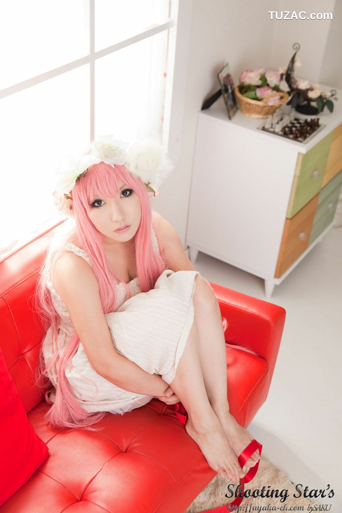 日本CosPlay_绫香 (Sakuサク) 《VOCALOID》 Megurine Luka 写真集[133P]