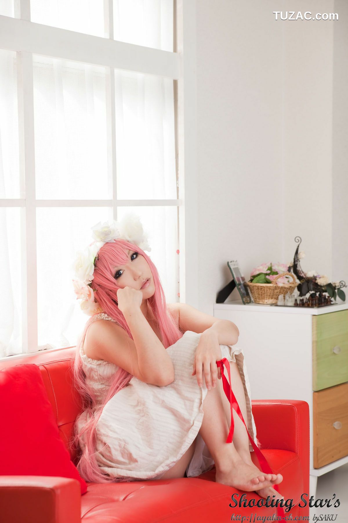 日本CosPlay_绫香 (Sakuサク) 《VOCALOID》 Megurine Luka 写真集[133P]