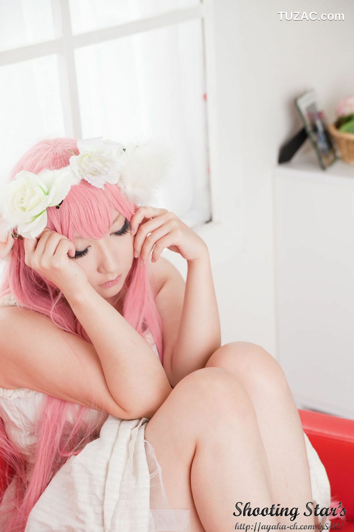 日本CosPlay_绫香 (Sakuサク) 《VOCALOID》 Megurine Luka 写真集[133P]