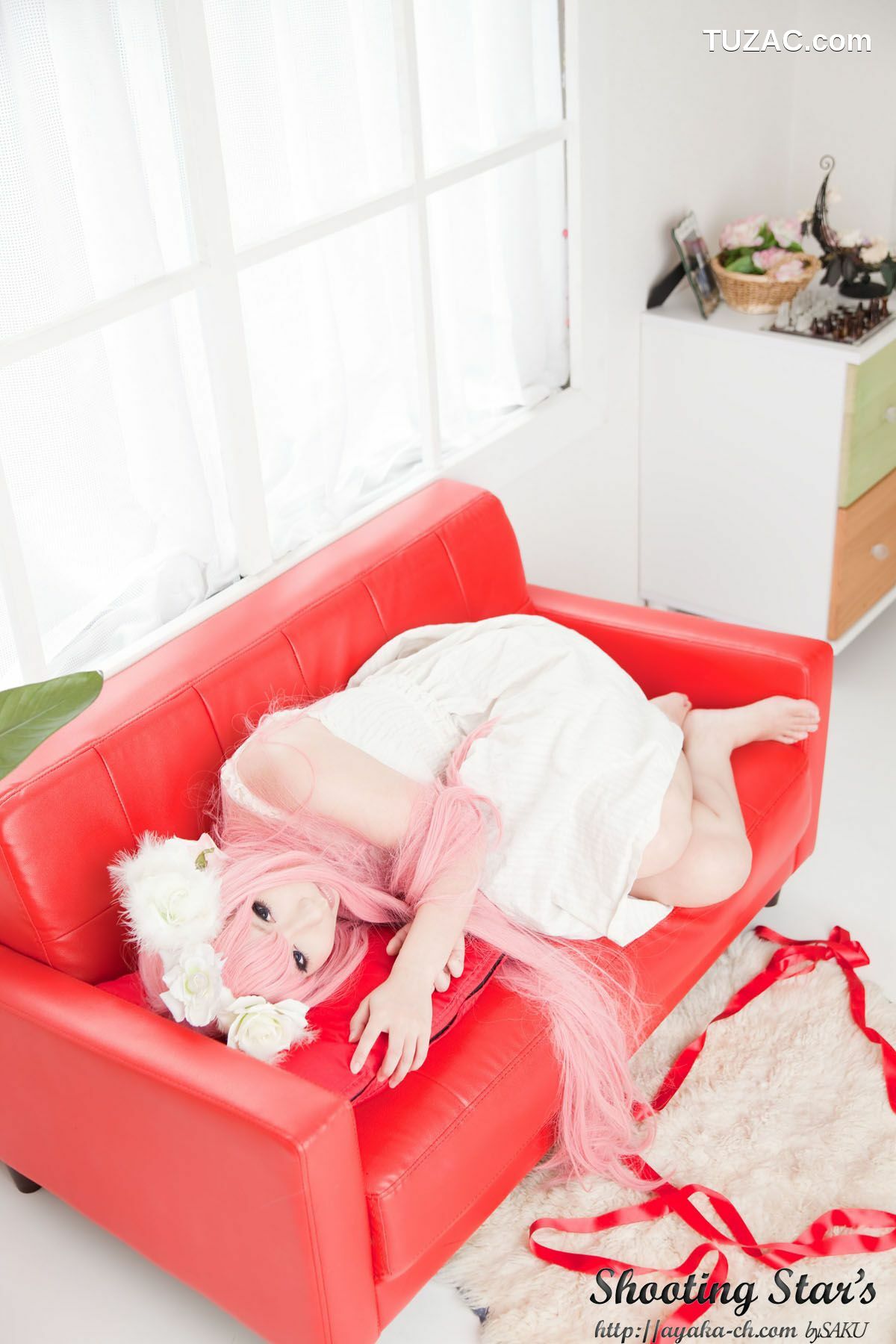 日本CosPlay_绫香 (Sakuサク) 《VOCALOID》 Megurine Luka 写真集[133P]