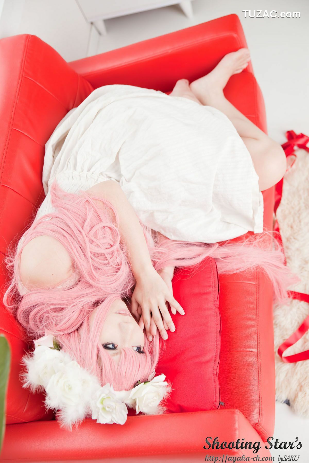 日本CosPlay_绫香 (Sakuサク) 《VOCALOID》 Megurine Luka 写真集[133P]