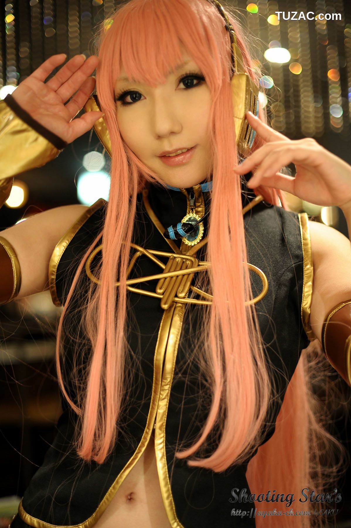 日本CosPlay_绫香 (Sakuサク) 《VOCALOID》 Megurine Luka 写真集[133P]