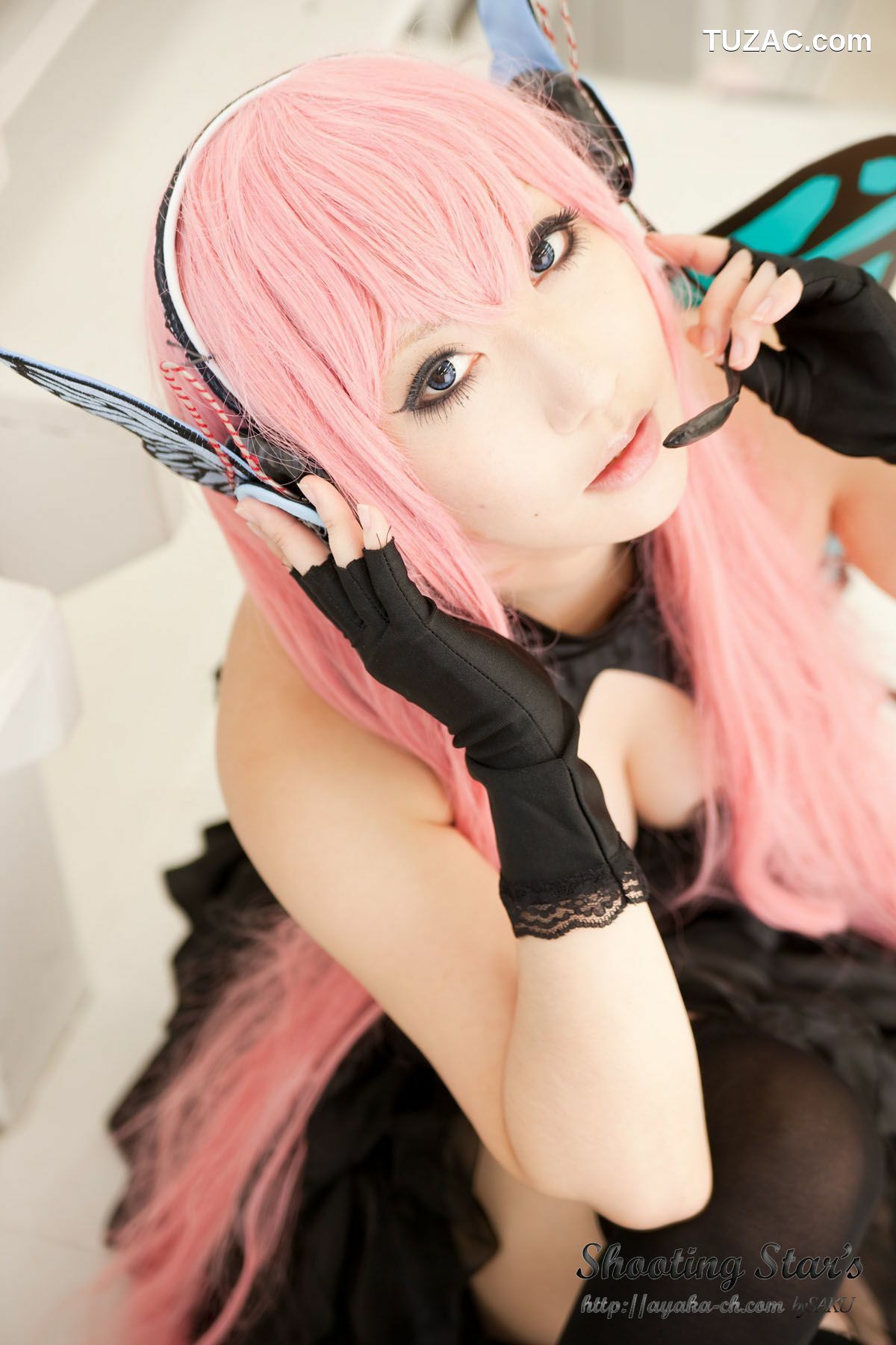 日本CosPlay_绫香 (Sakuサク) 《VOCALOID》 Megurine Luka 写真集[133P]