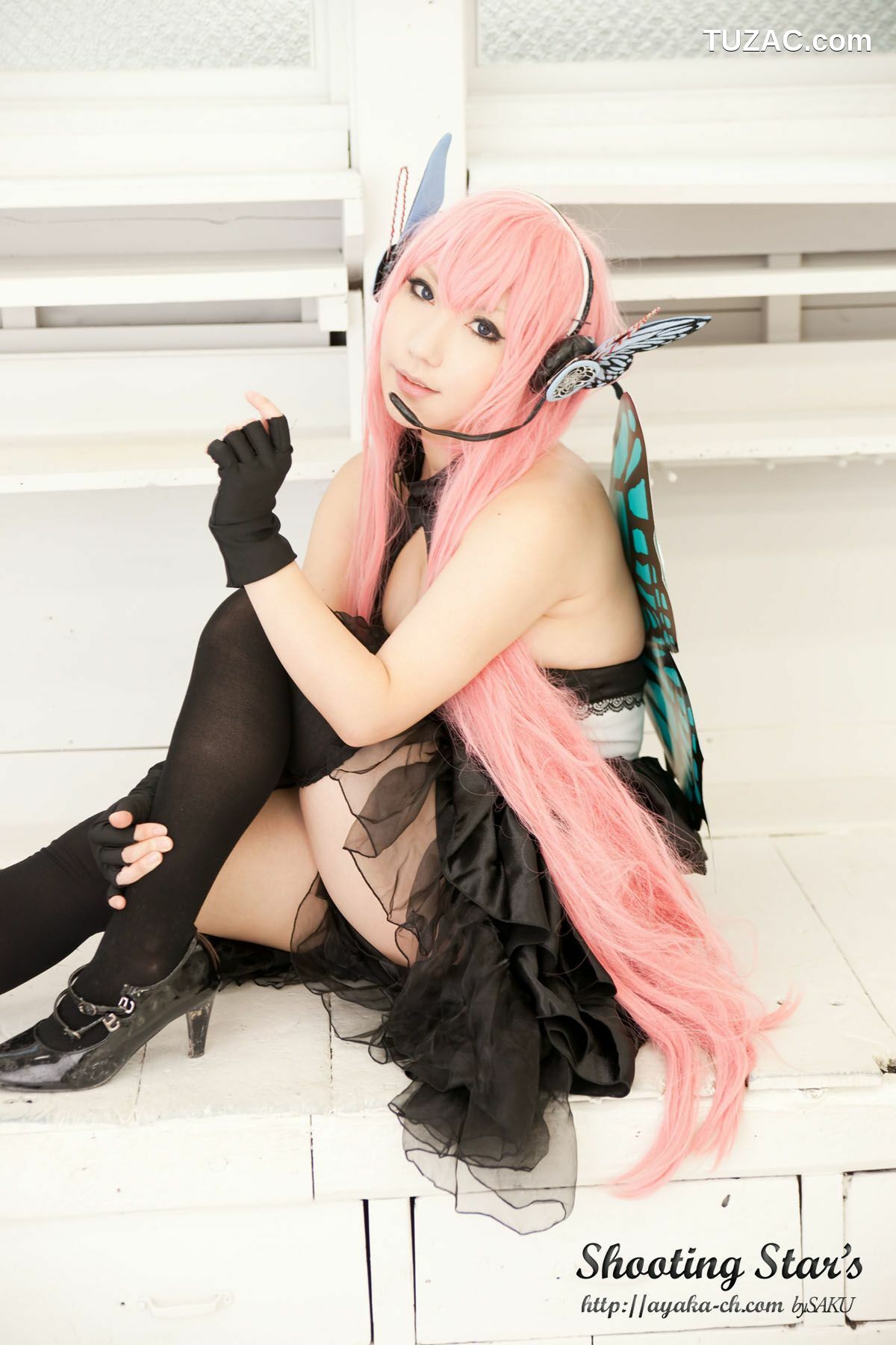 日本CosPlay_绫香 (Sakuサク) 《VOCALOID》 Megurine Luka 写真集[133P]