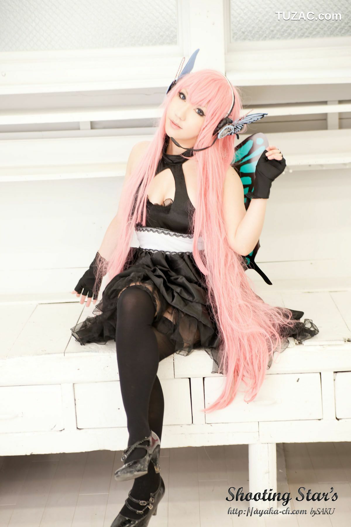日本CosPlay_绫香 (Sakuサク) 《VOCALOID》 Megurine Luka 写真集[133P]