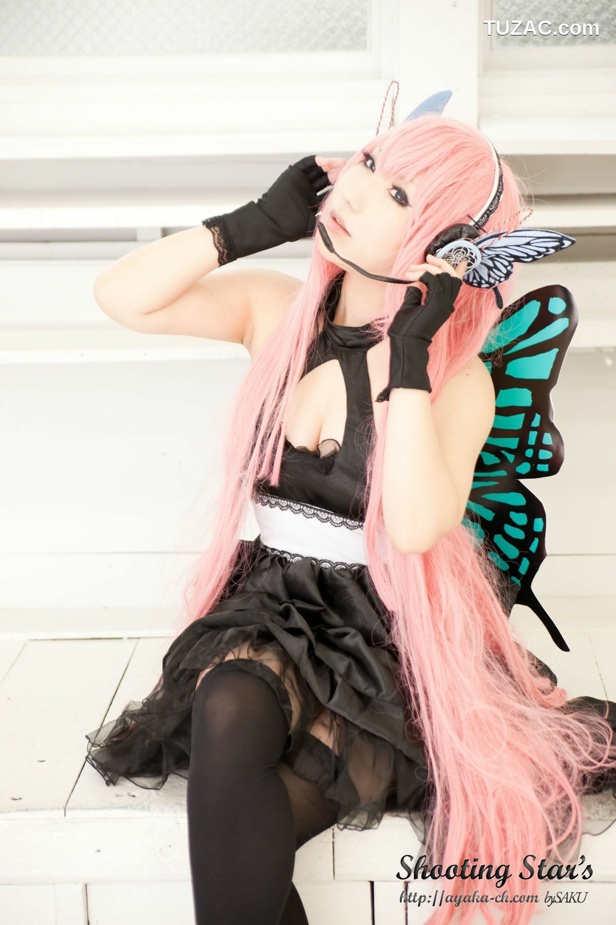 日本CosPlay_绫香 (Sakuサク) 《VOCALOID》 Megurine Luka 写真集[133P]