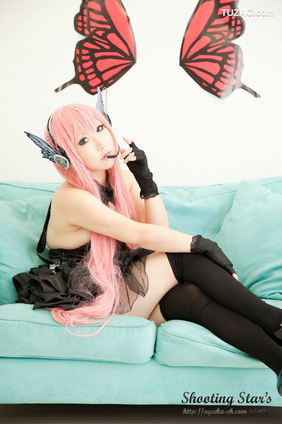 日本CosPlay_绫香 (Sakuサク) 《VOCALOID》 Megurine Luka 写真集[133P]