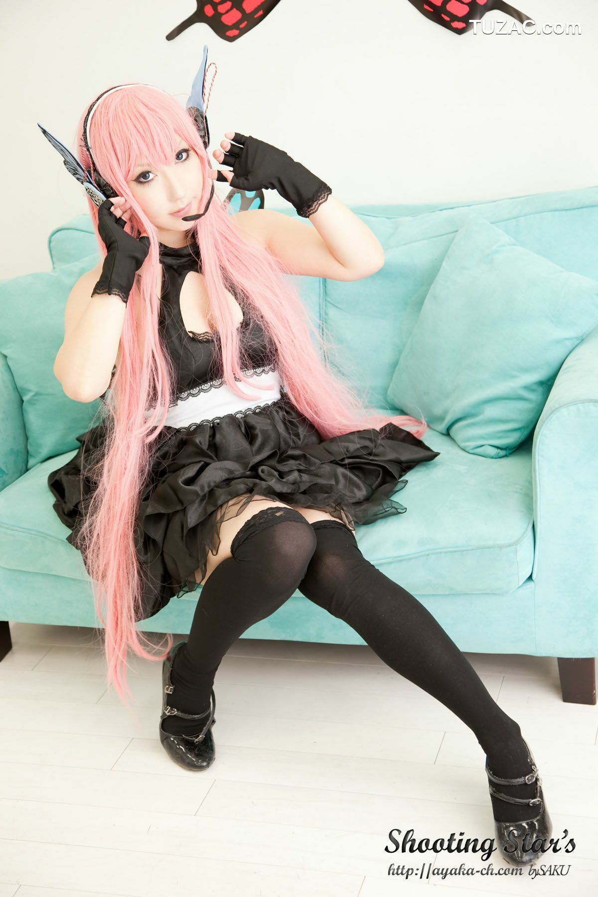 日本CosPlay_绫香 (Sakuサク) 《VOCALOID》 Megurine Luka 写真集[133P]