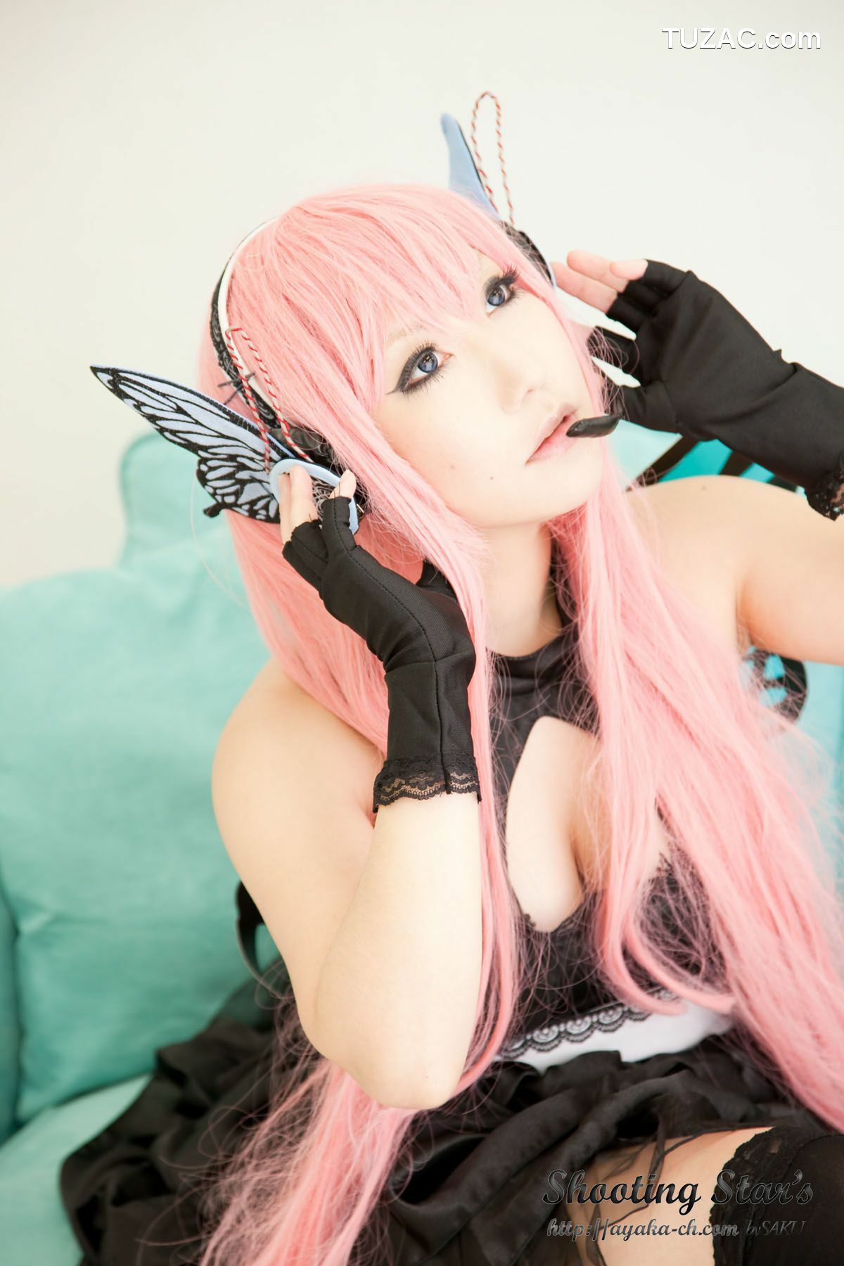 日本CosPlay_绫香 (Sakuサク) 《VOCALOID》 Megurine Luka 写真集[133P]