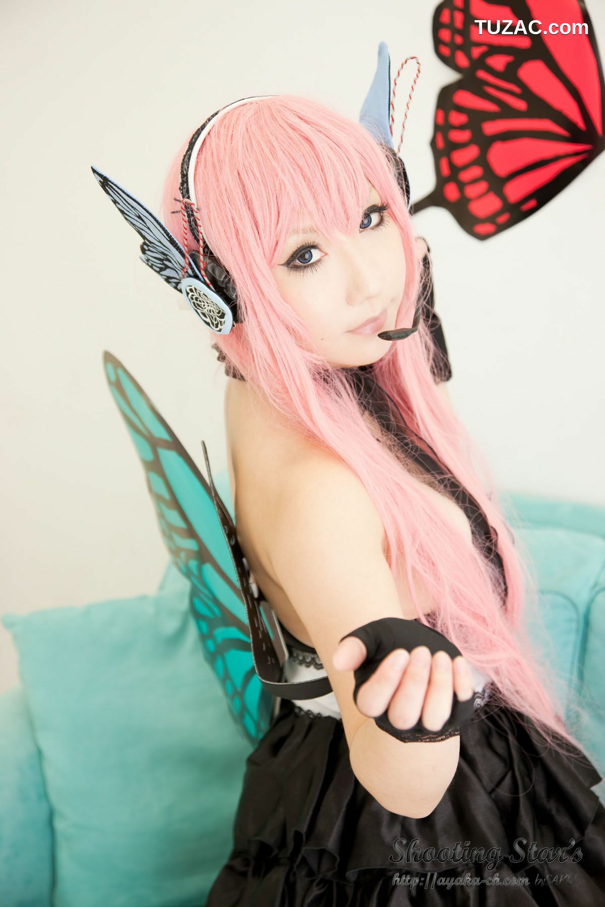 日本CosPlay_绫香 (Sakuサク) 《VOCALOID》 Megurine Luka 写真集[133P]