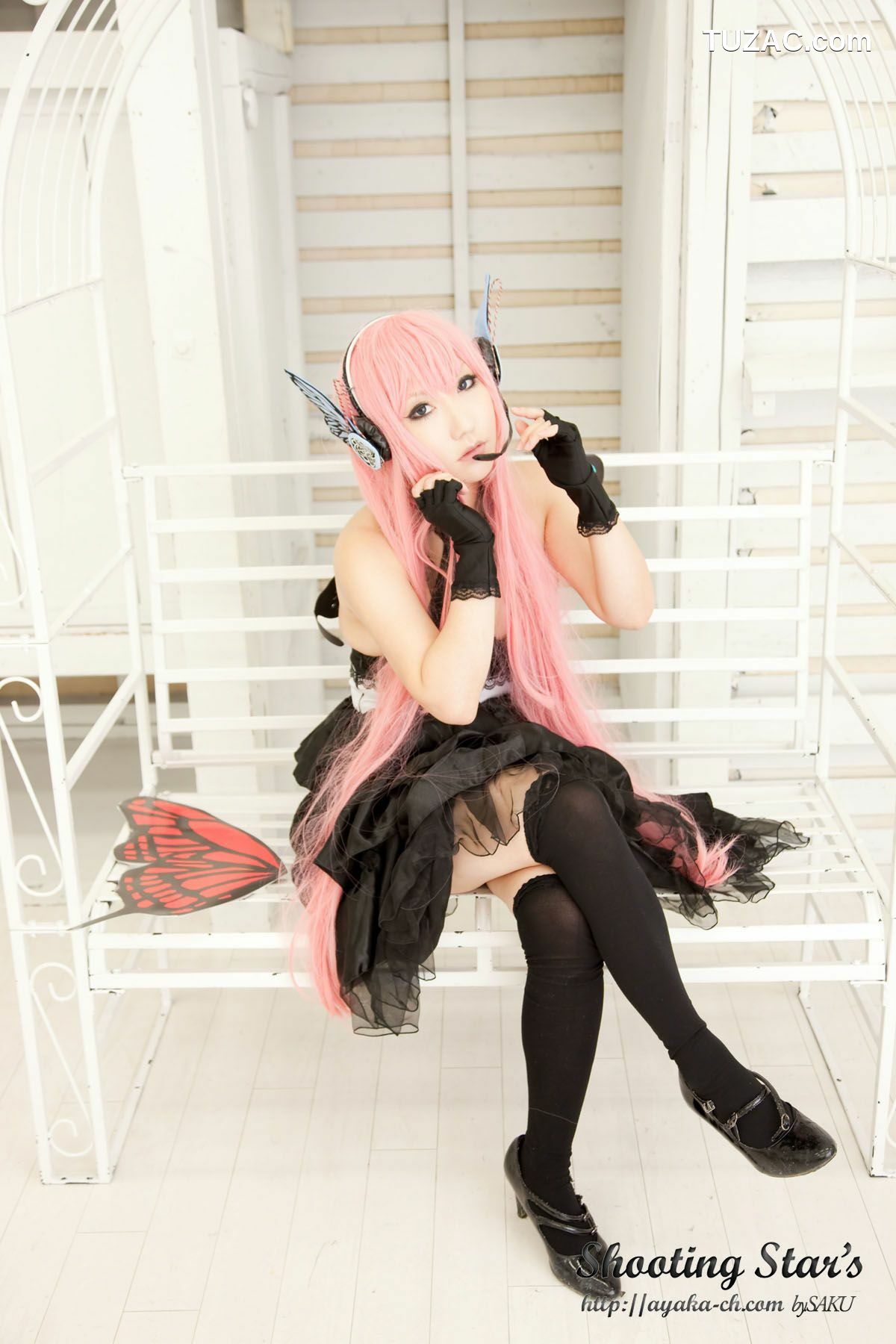 日本CosPlay_绫香 (Sakuサク) 《VOCALOID》 Megurine Luka 写真集[133P]