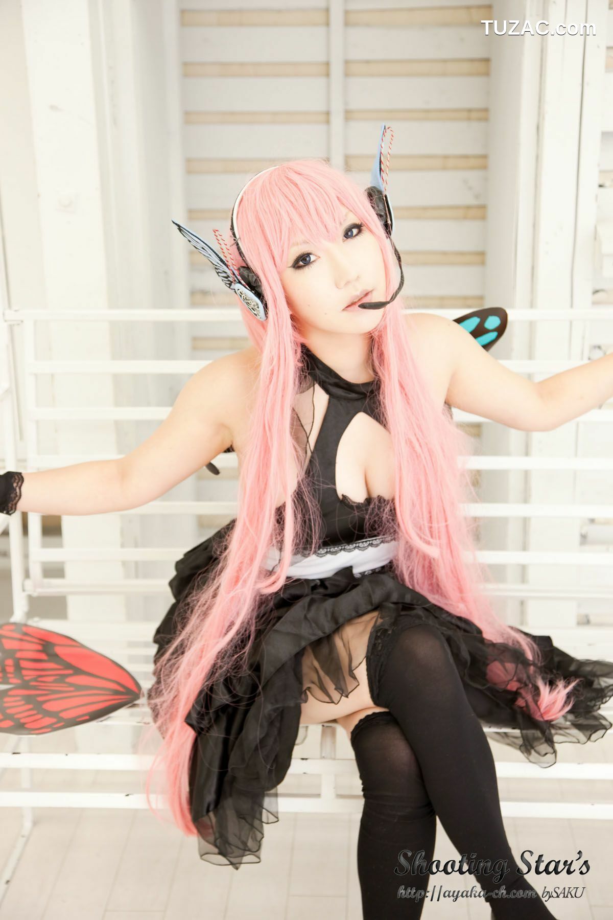 日本CosPlay_绫香 (Sakuサク) 《VOCALOID》 Megurine Luka 写真集[133P]