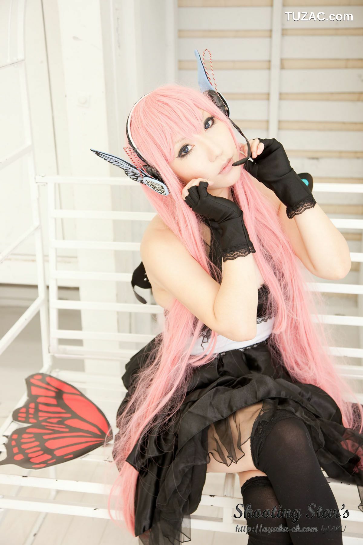 日本CosPlay_绫香 (Sakuサク) 《VOCALOID》 Megurine Luka 写真集[133P]